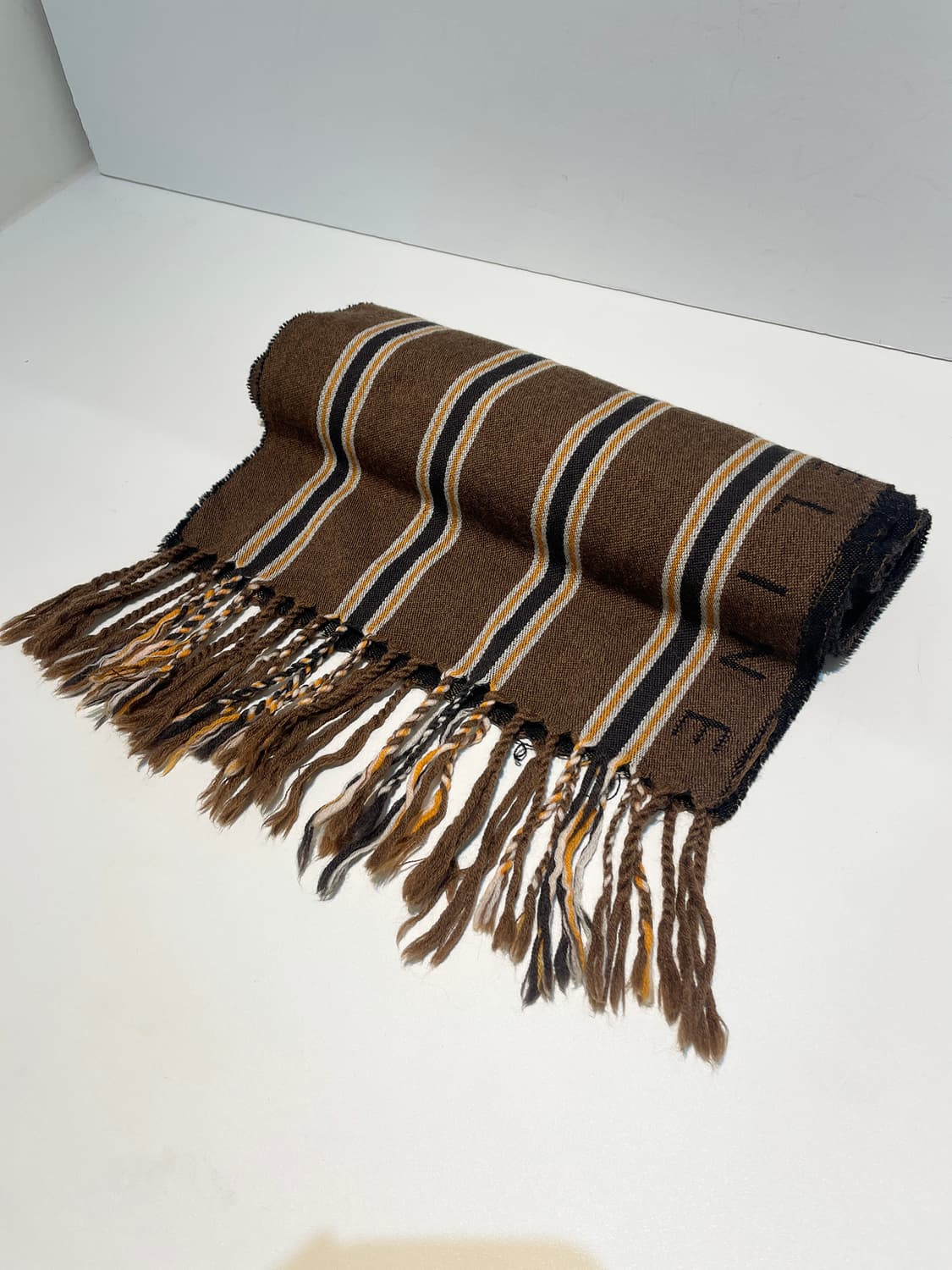 셀린느 배색 울 목도리 A1428 상품이미지4