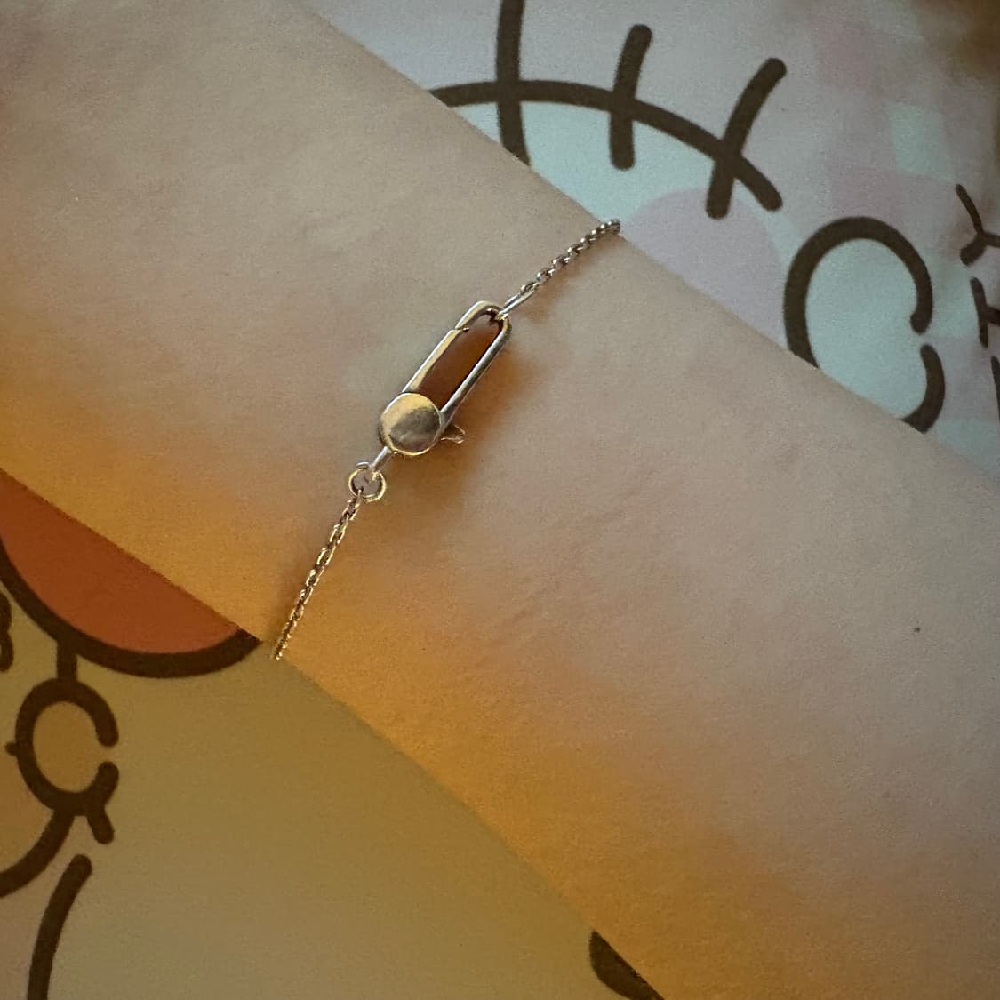 (무료배송)구찌 트레이드마크 하트 브레이브슬릿 팔찌 상품이미지3