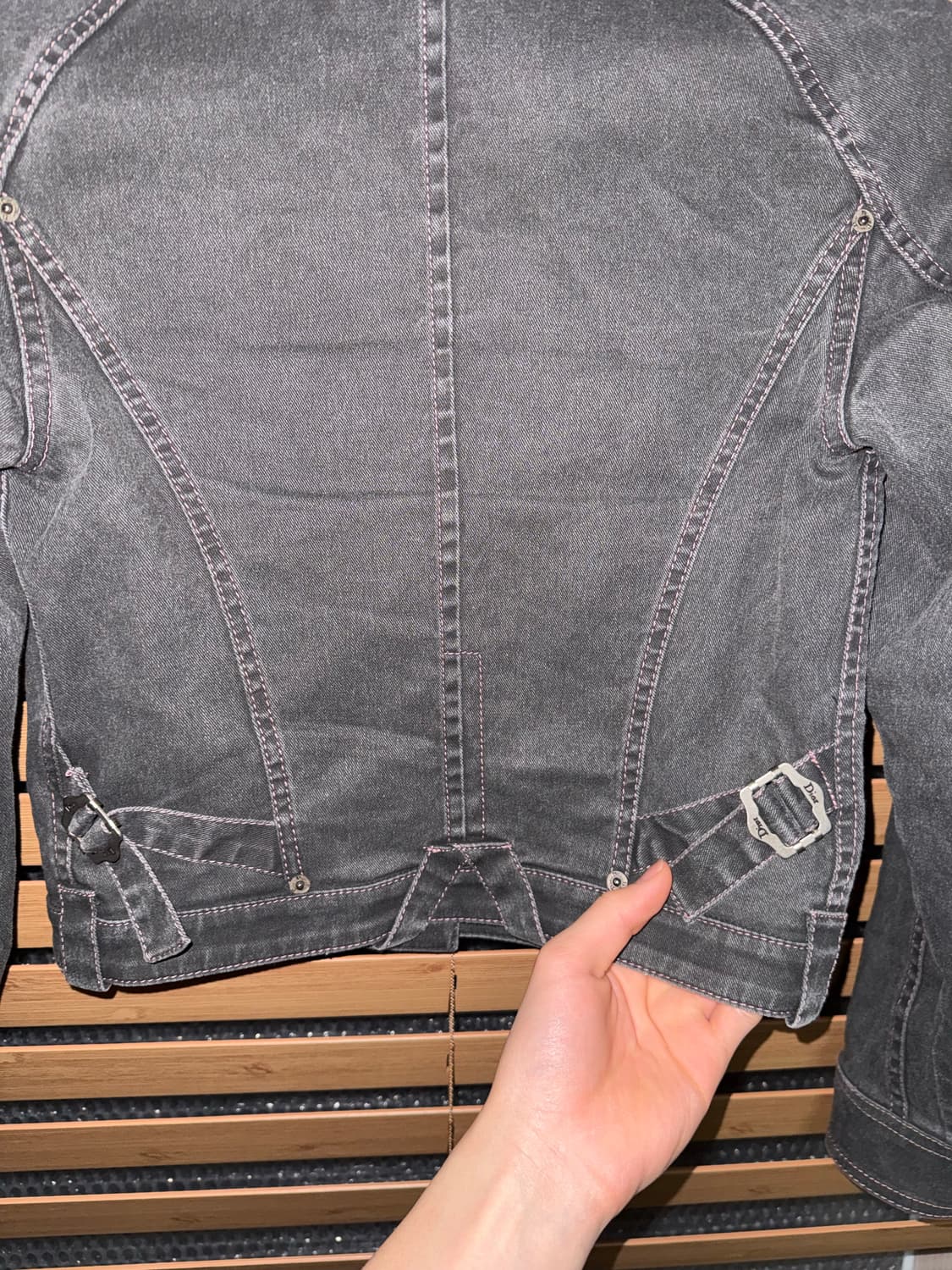 디올 존 갈리아노 05AW 데님자켓 상품이미지7