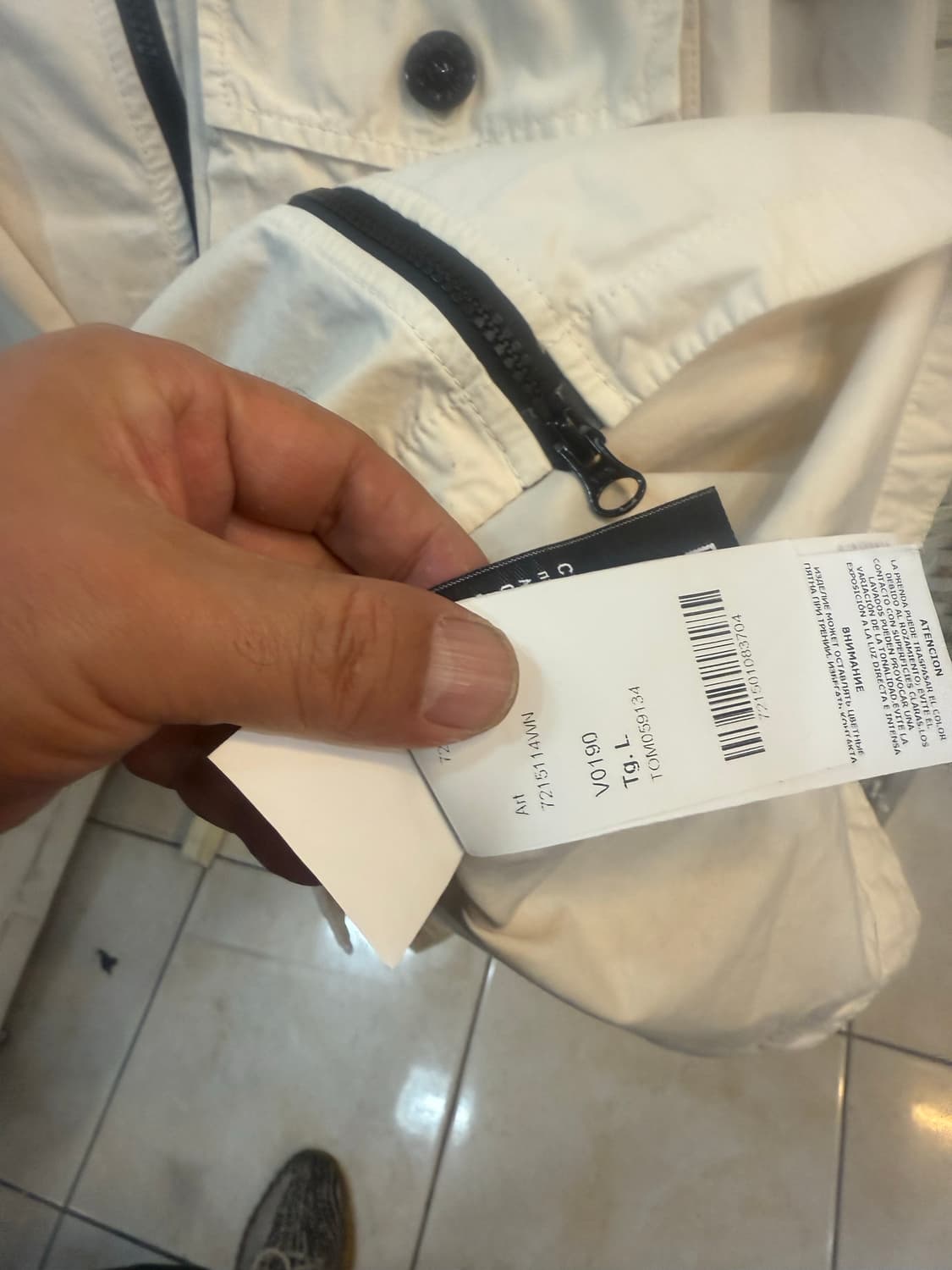 100/20ss 정품 스톤아일랜드 원포켓 오버셔츠 자켓 팝니다 상품이미지8