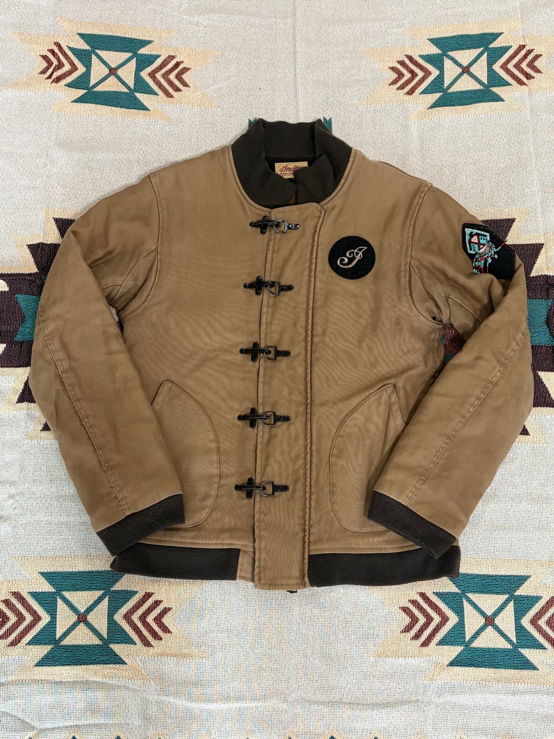 Indian motorcycle 파이어맨 덱 탱커 자켓 상품이미지1