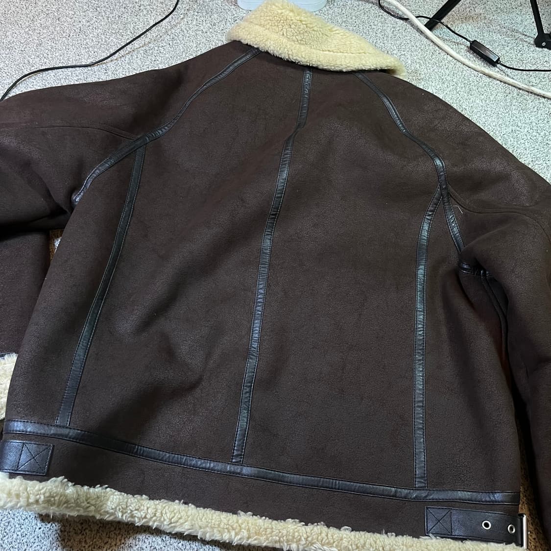 인스턴트 펑크 무스탕 자켓 상품이미지3