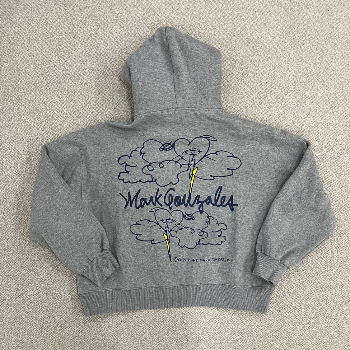 S 마크곤잘레스 백로고 후드 티셔츠 0220M 상품이미지4