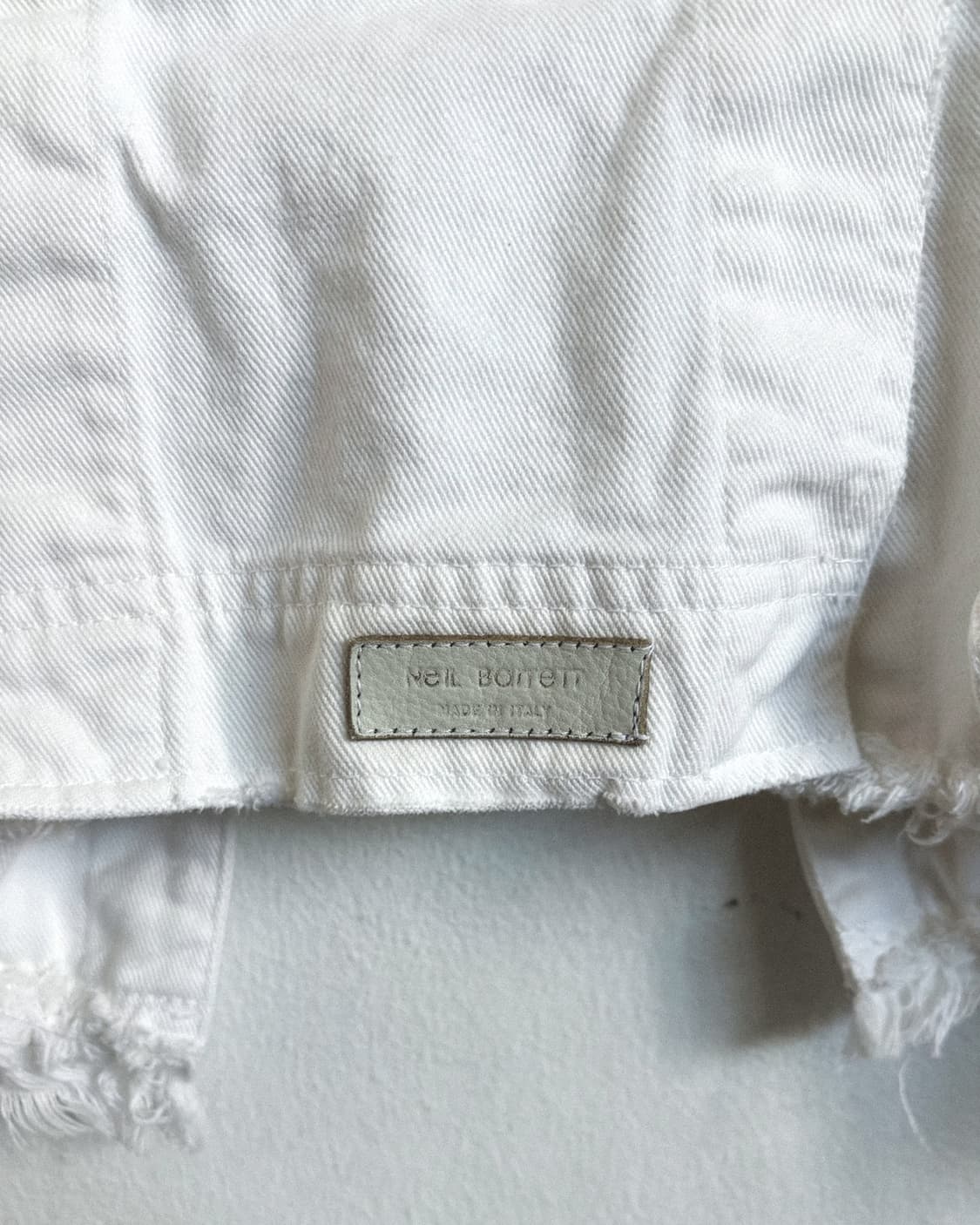 닐바렛 프리슈렁크 크롭컷 데님 트러커자켓 상품이미지7