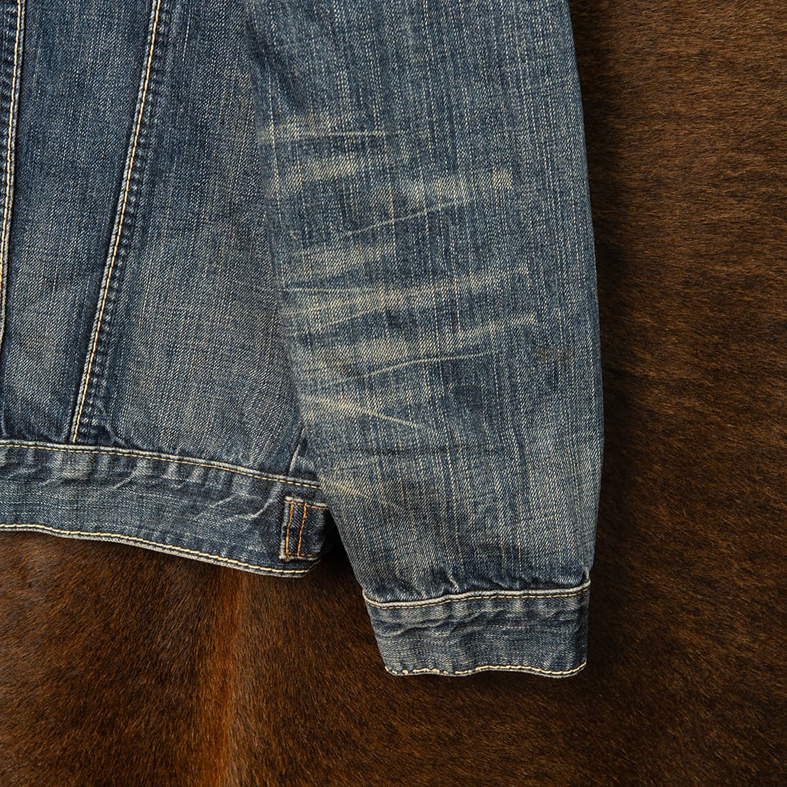 [98] 00s 리바이스 레드룹 새들스티치 데님 트러커 자켓  상품이미지5