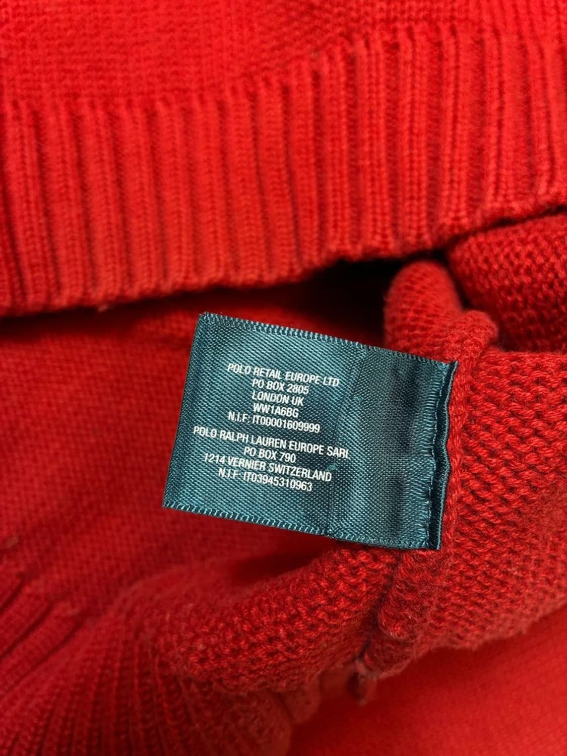 폴로 랄프로렌 00's 짜임 코튼 니트 PN8374 상품이미지7
