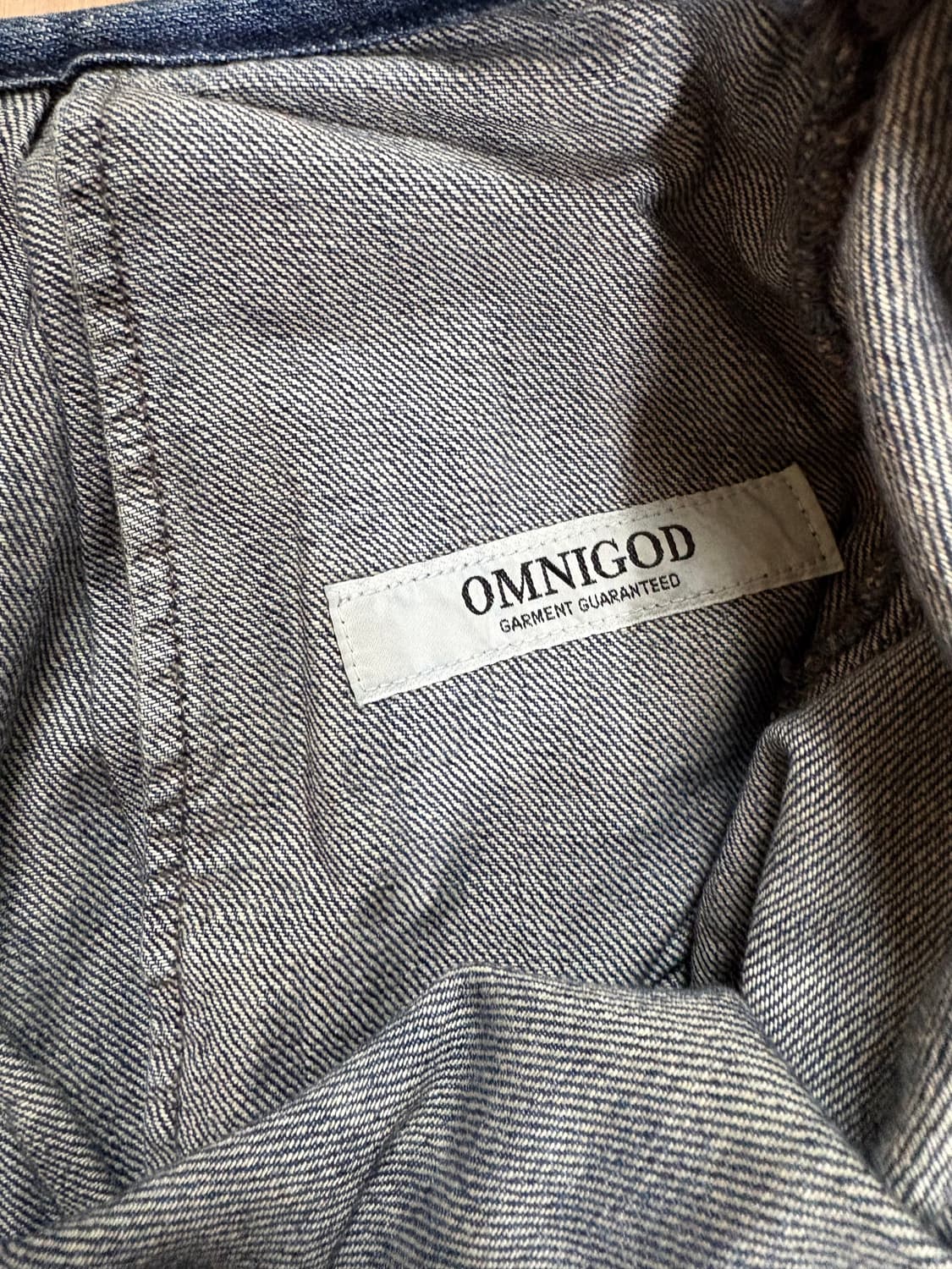 옴니갓 데님 벌룬 스커트 상품이미지3