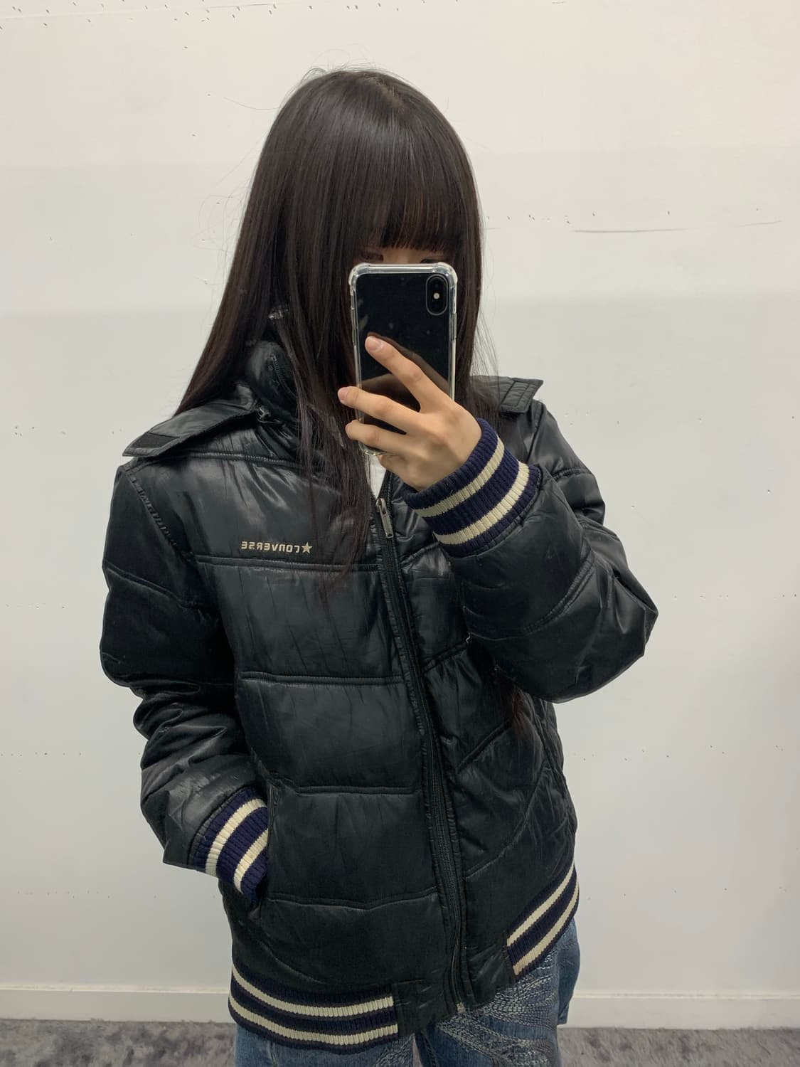 컨버스 y2k 패딩 상품이미지1