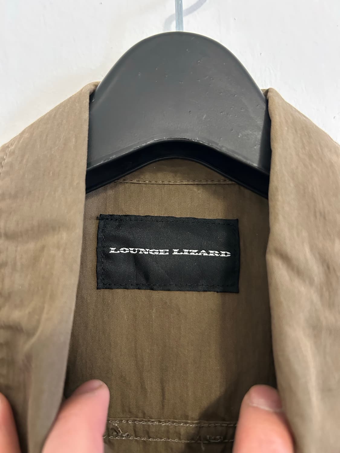 Lounge lizard 밀리터리 코튼 2웨이 지퍼 셔킷 상품이미지2