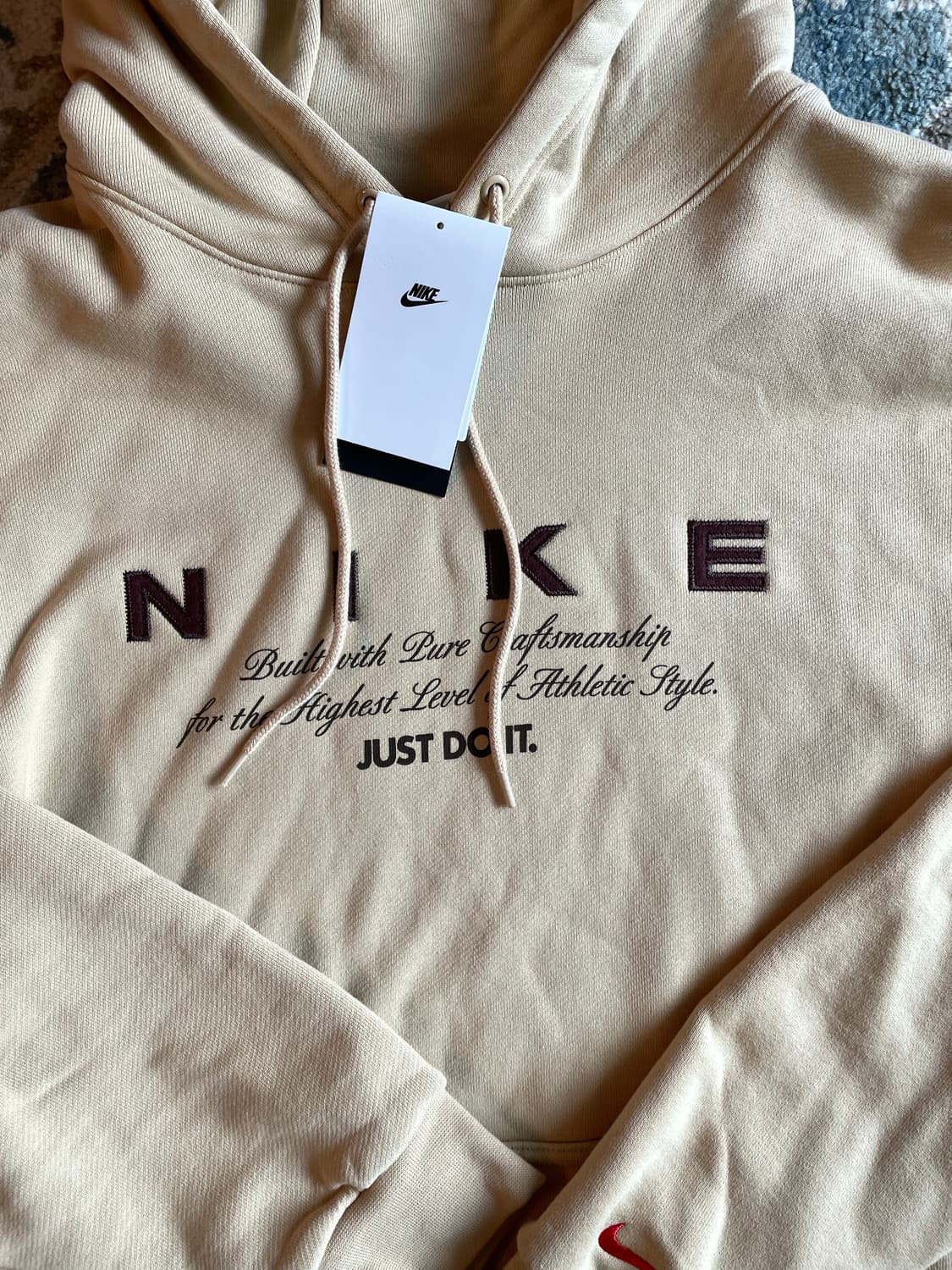 나이키 클럽 오버사이즈 풀오버 후드(새제품. XL) 상품이미지3