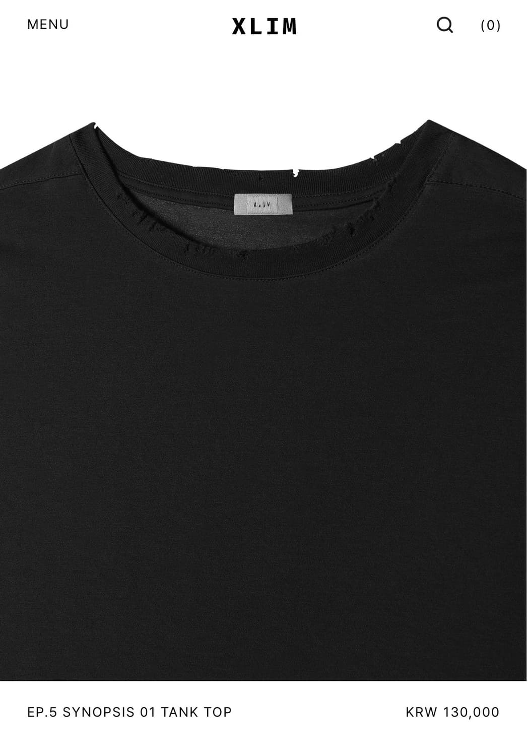 Xlim EP.5 슬리브리스 상품이미지3