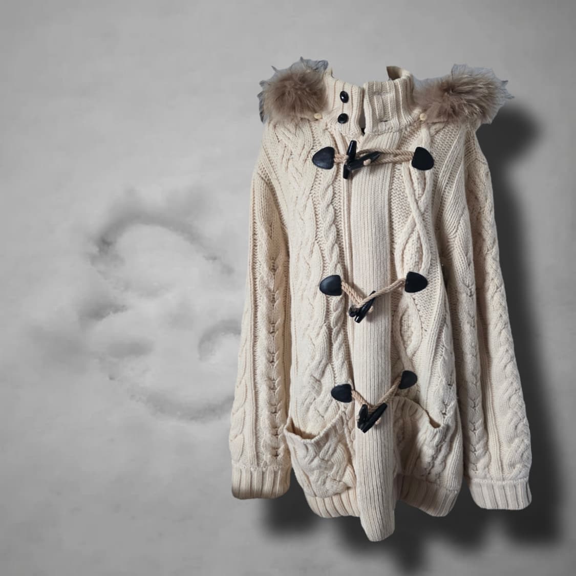 BEANPOLE 폭닥 니트 떡볶이 코트 상품이미지1