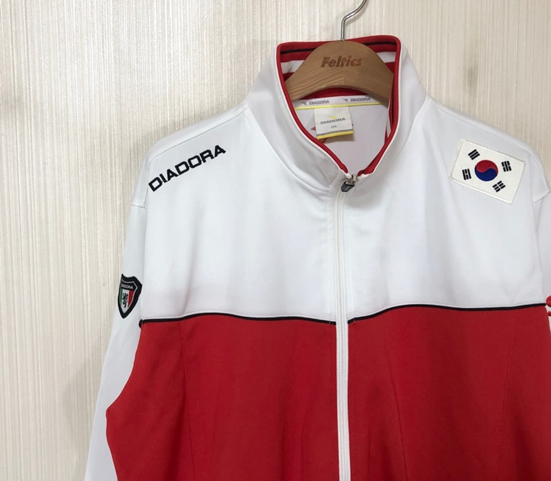 디아도라국대 국대KOREA 핸드볼국대 트레이닝자켓/단복 105(흰빨) 상품이미지7