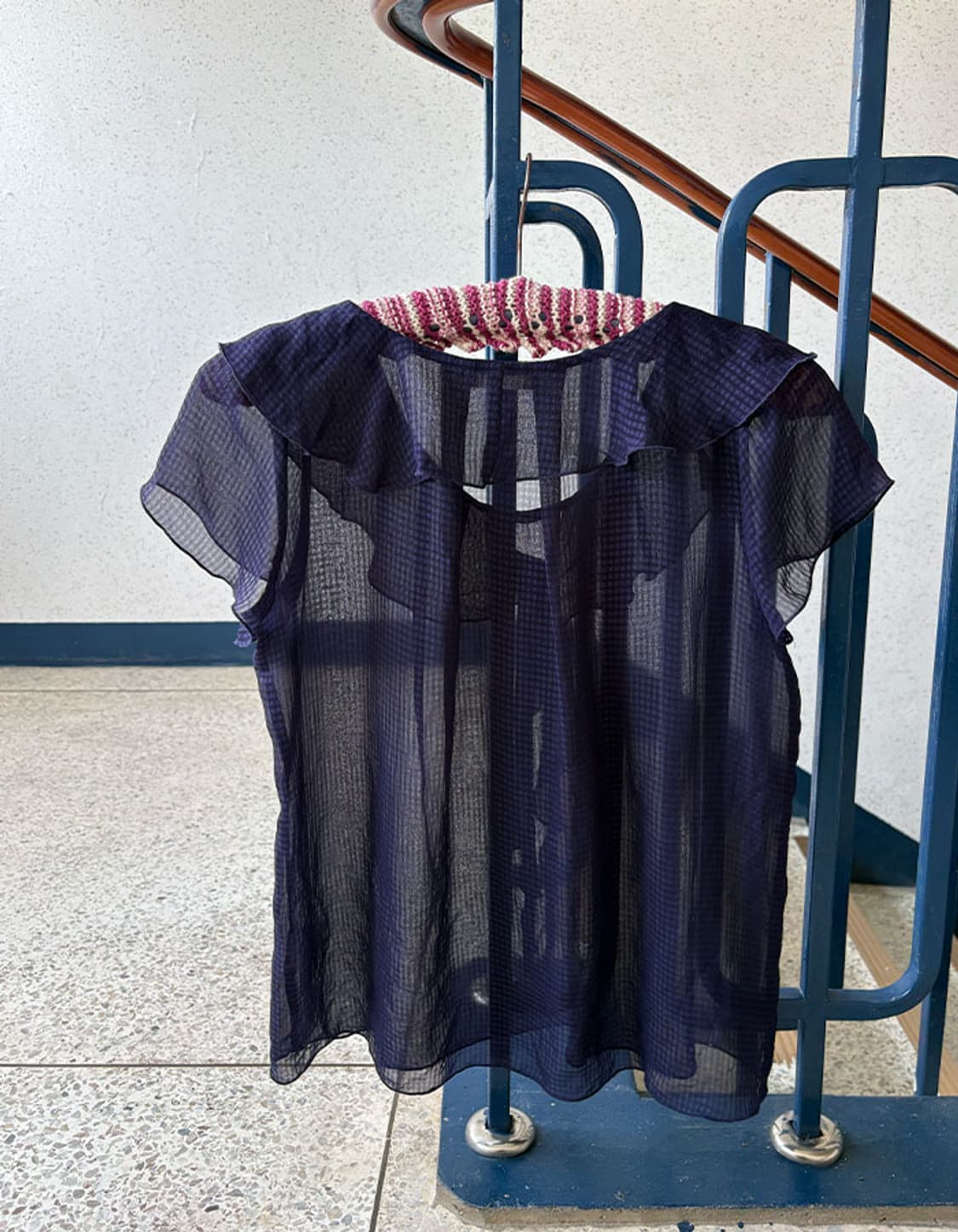 ruffle tie blouse 상품이미지4