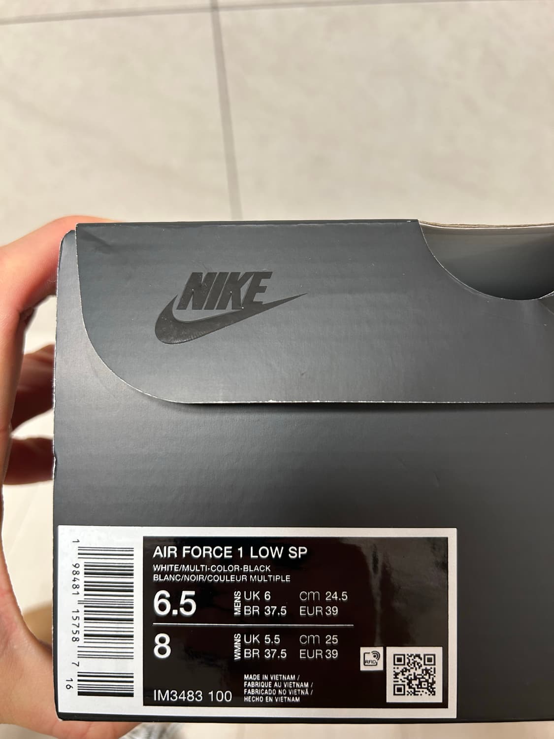 (245) 나이키x슈프림x굿이너프 에어포스1 상품이미지10