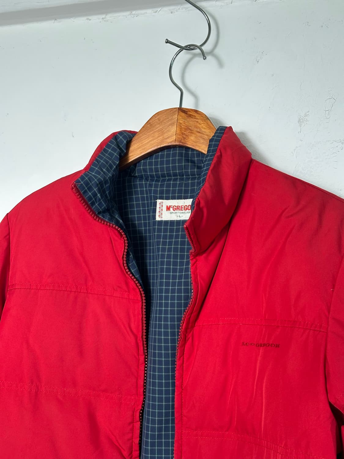 맥그리거 레드 패딩  상품이미지7