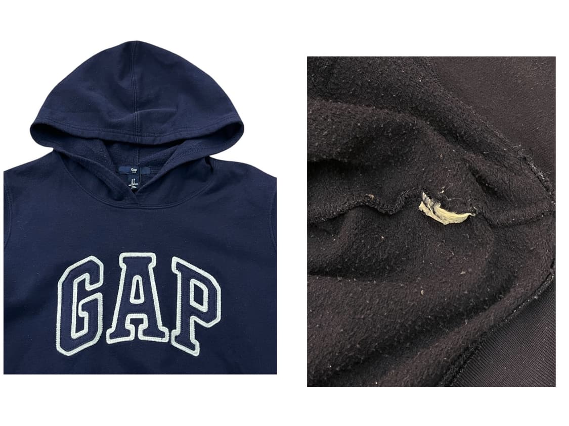 갭 후드티 네이비 L #csz2031 상품이미지4