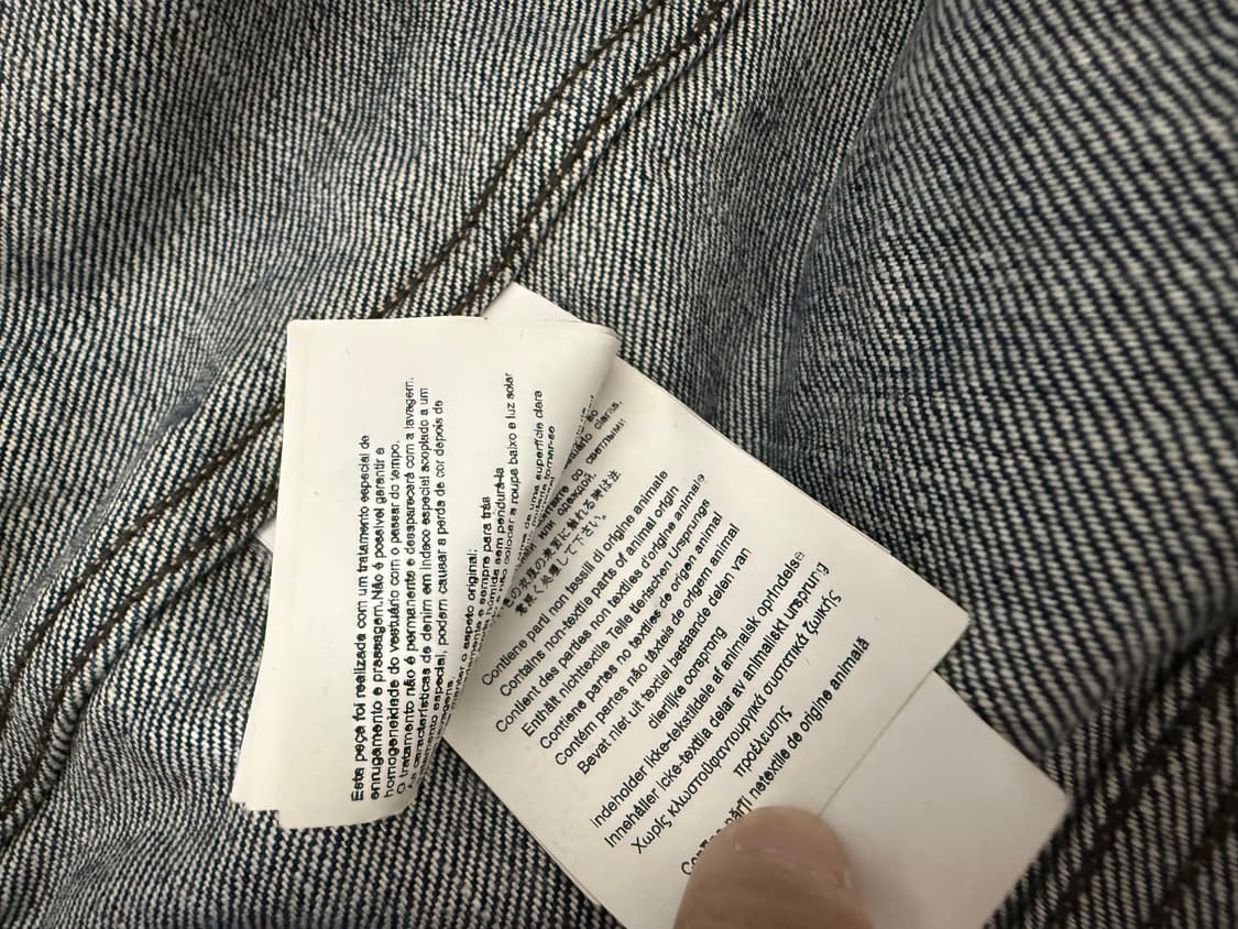 replay 리플레이 데님 청자켓 S 상품이미지7