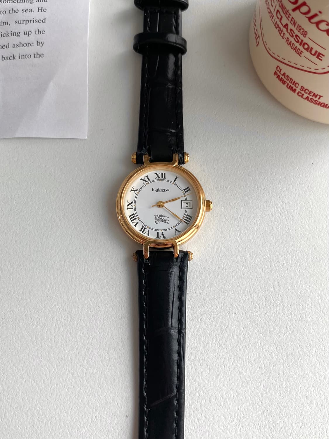 Burberrys 버버리 쿼츠 골드 레이디스 상품이미지3