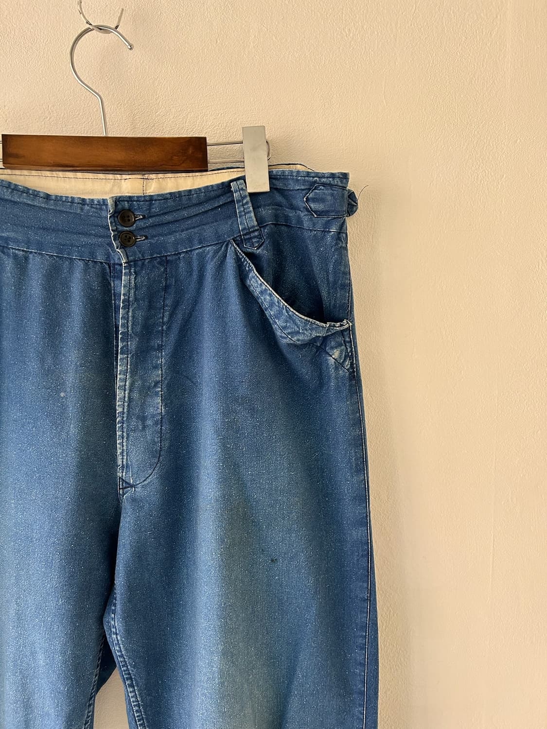 Old French Work Utility Faded Pant. 상품이미지2