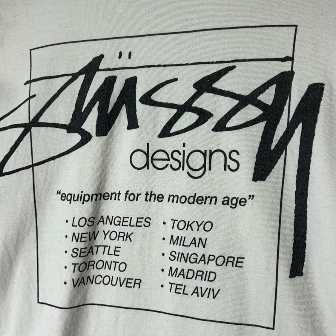 [STUSSY] 스투시 백로고 프린팅 롱슬리브 상품이미지3