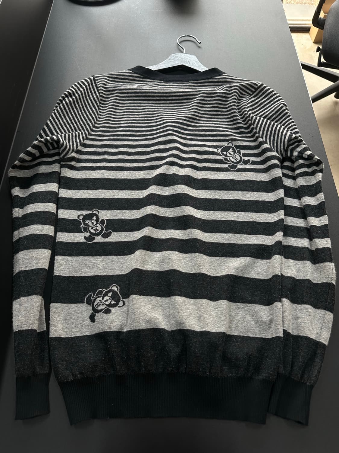 히스테릭글래머 퍽베어 스트라이프 가디건  상품이미지6