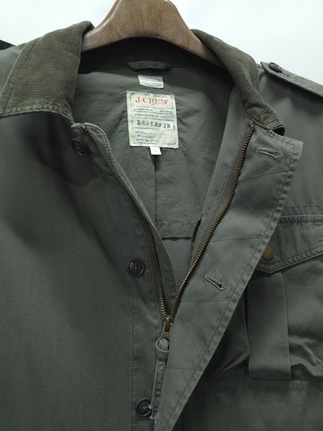 제이크루 빈티지워싱 코듀로이 칼라 필드 자켓 상품이미지9