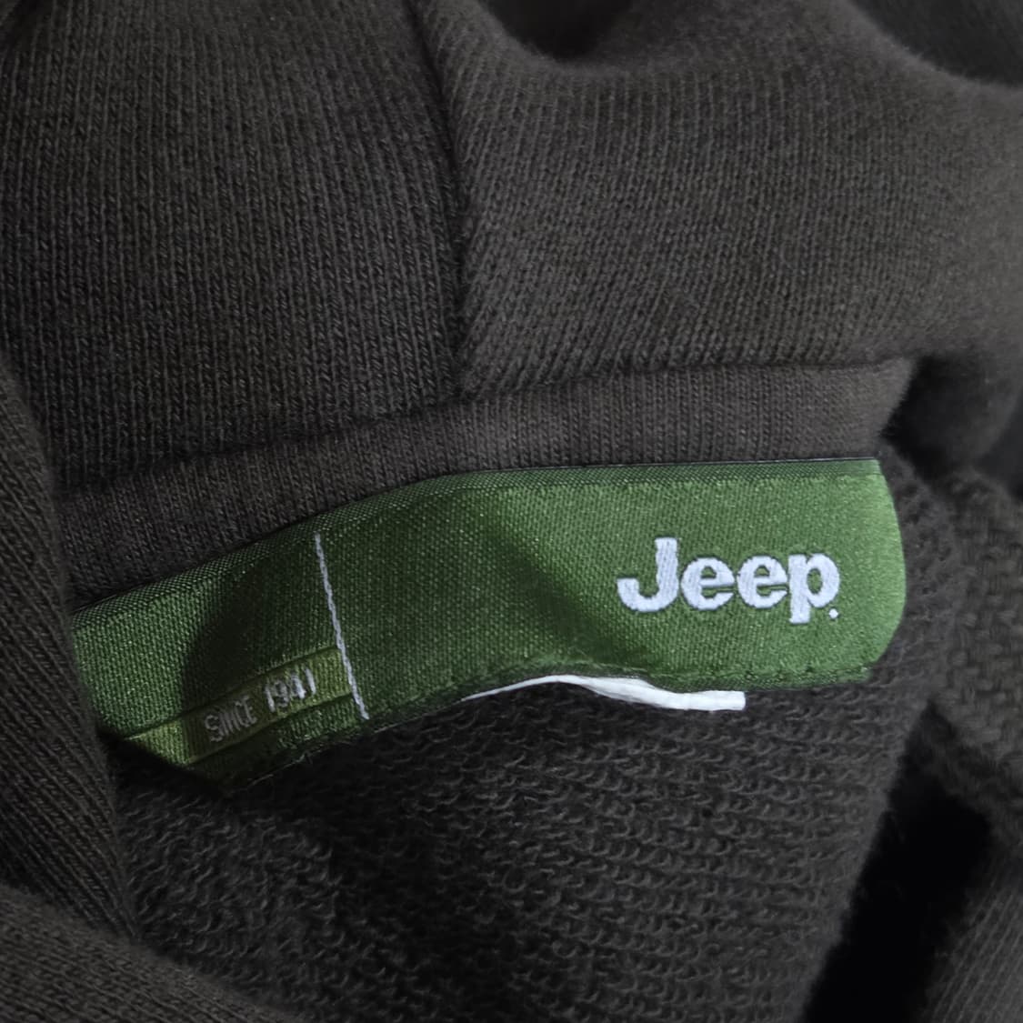 빈티지 지프 카키 후드티 상품이미지7