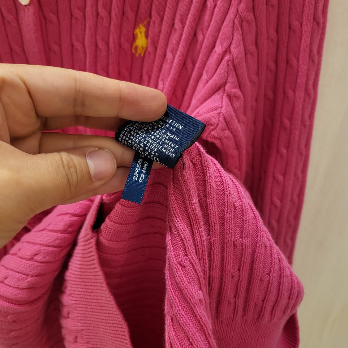 폴로 랄프로렌 꽈배기 가디건 상품이미지6