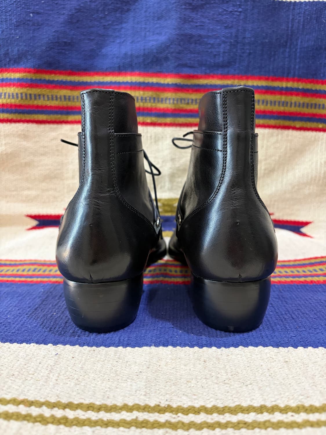 훕데두 아카이브 롱노즈 레이스 스루 부츠 상품이미지5