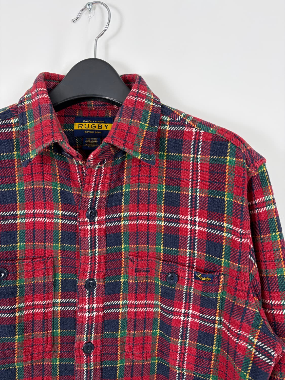 a4) 폴로랄프로렌 럭비 플란넬 셔츠 상품이미지2