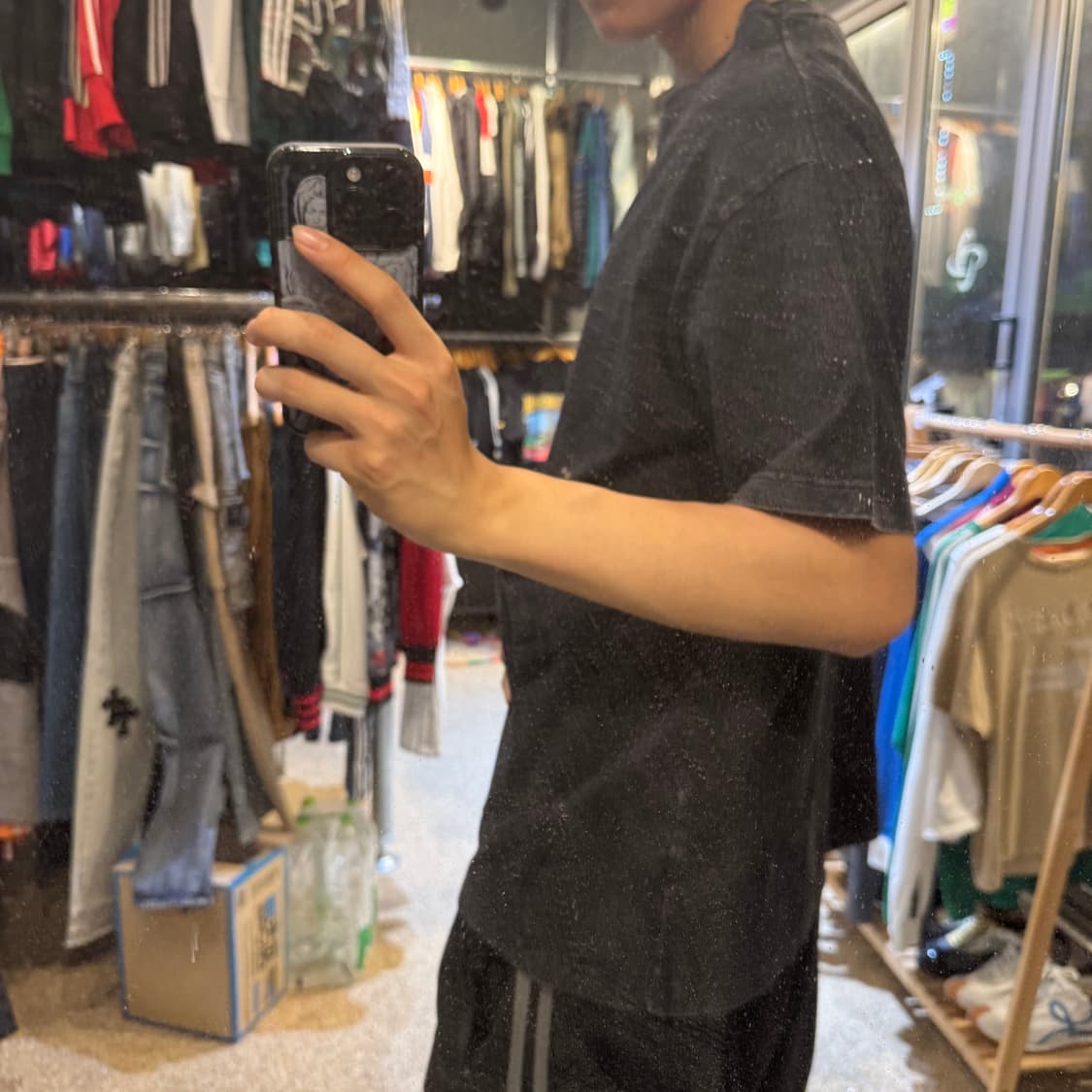 갤러리댑 해골 프린팅 반팔 상품이미지3