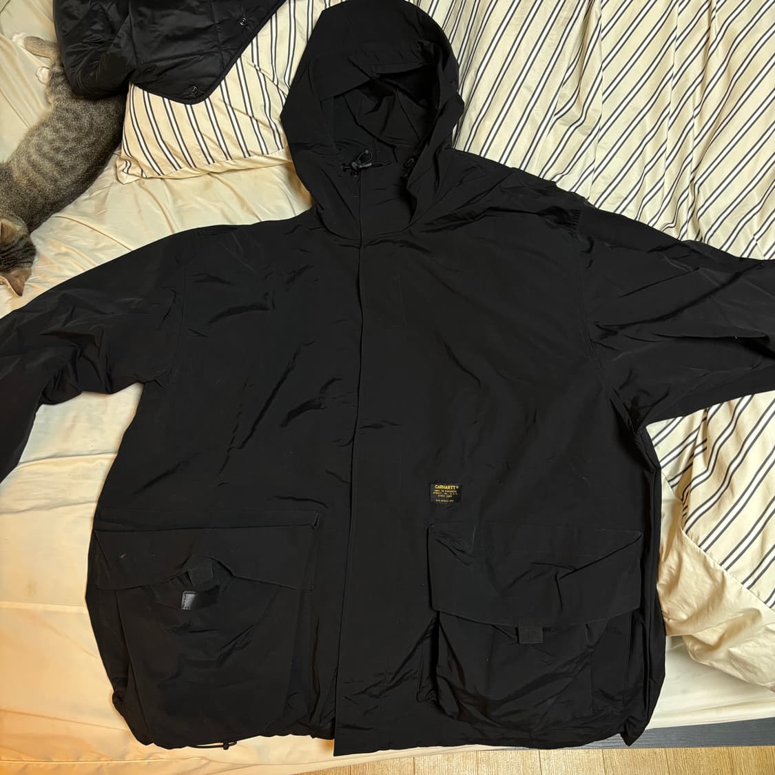 칼하트 바람막이 블랙(L) 상품이미지1