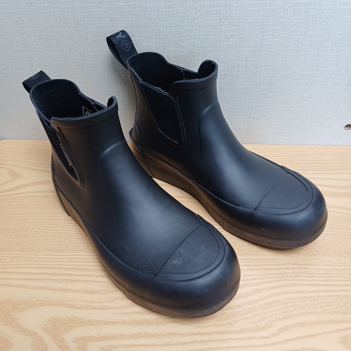 로스트가든 SUB_F751 블랙 레인부츠 255~260사이즈 상품이미지2