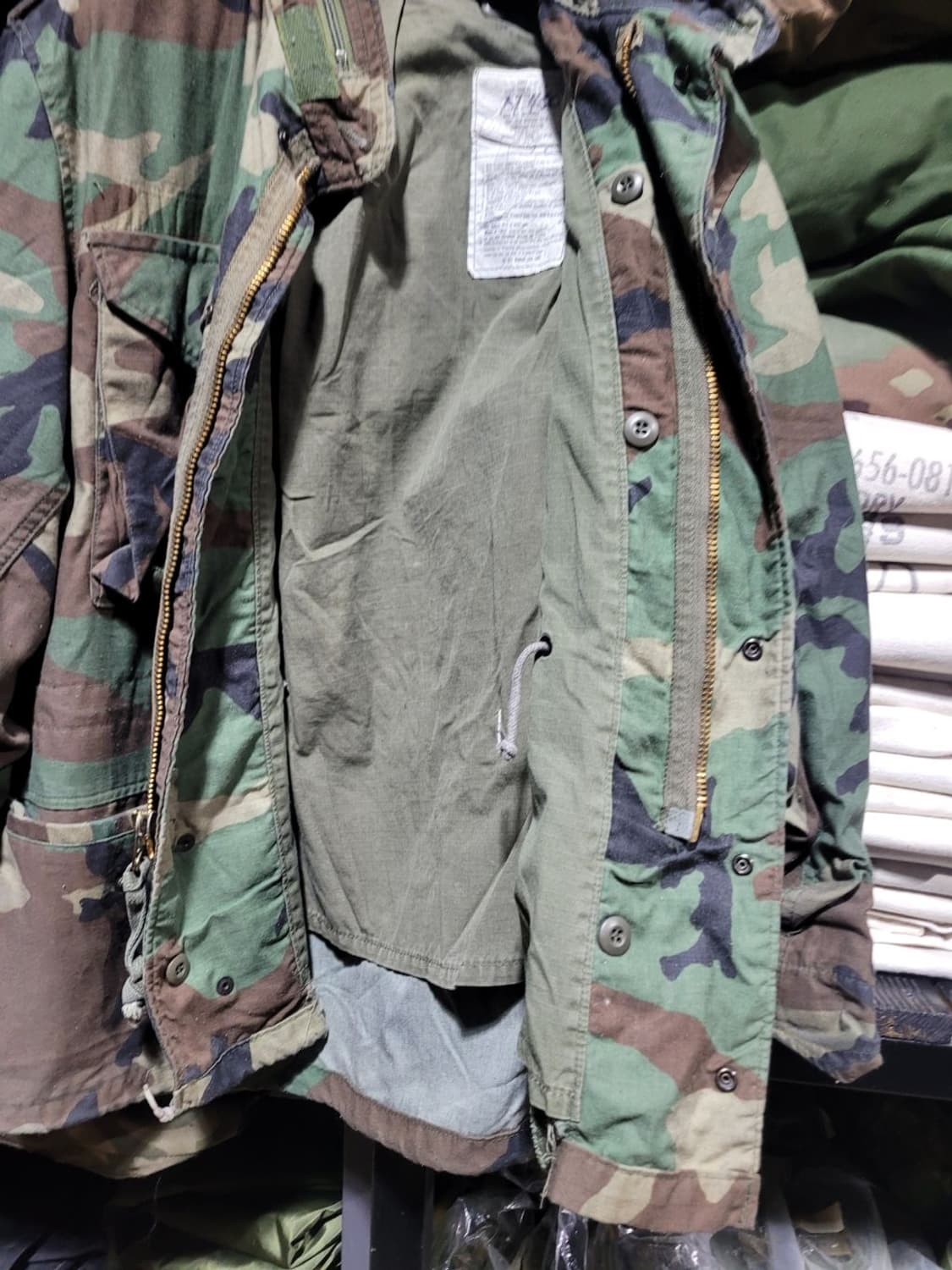 미 얼룩이 m65 야상 상품이미지2