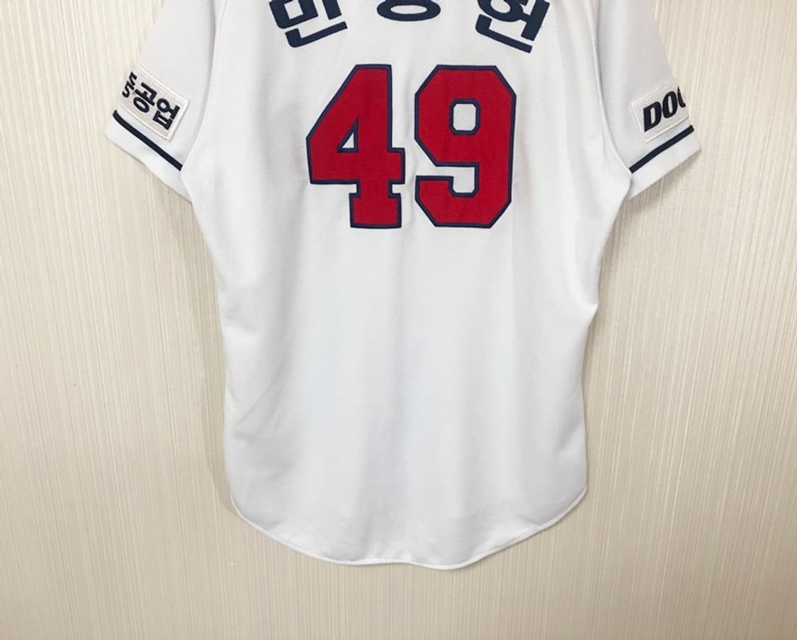 KBO 위팬 두산베어스 홈유니폼/져지 90 #49 민병헌 상품이미지9