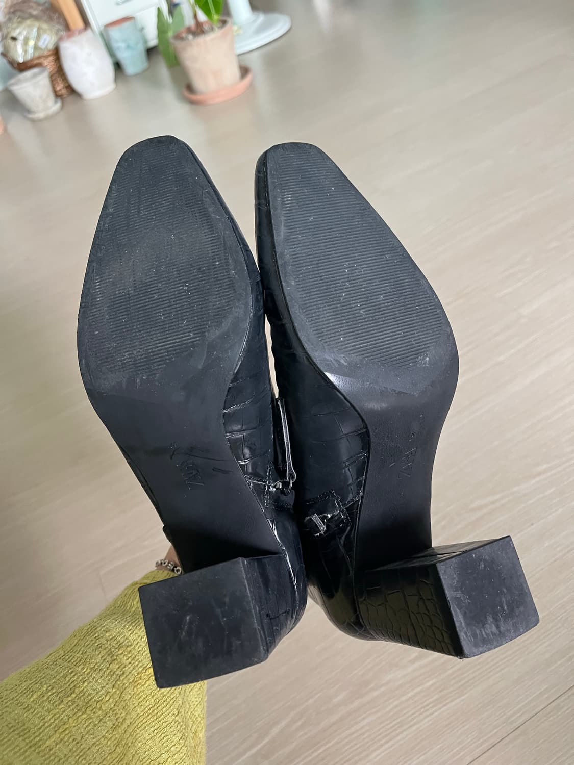 자라 블랙 부츠 상품이미지5