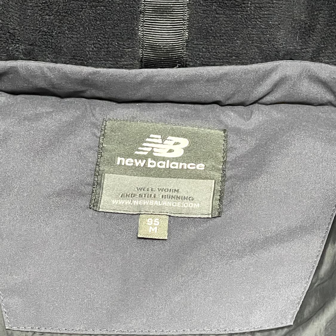 뉴발란스 차콜 덕다운 롱패딩 점퍼 남성M 상품이미지6