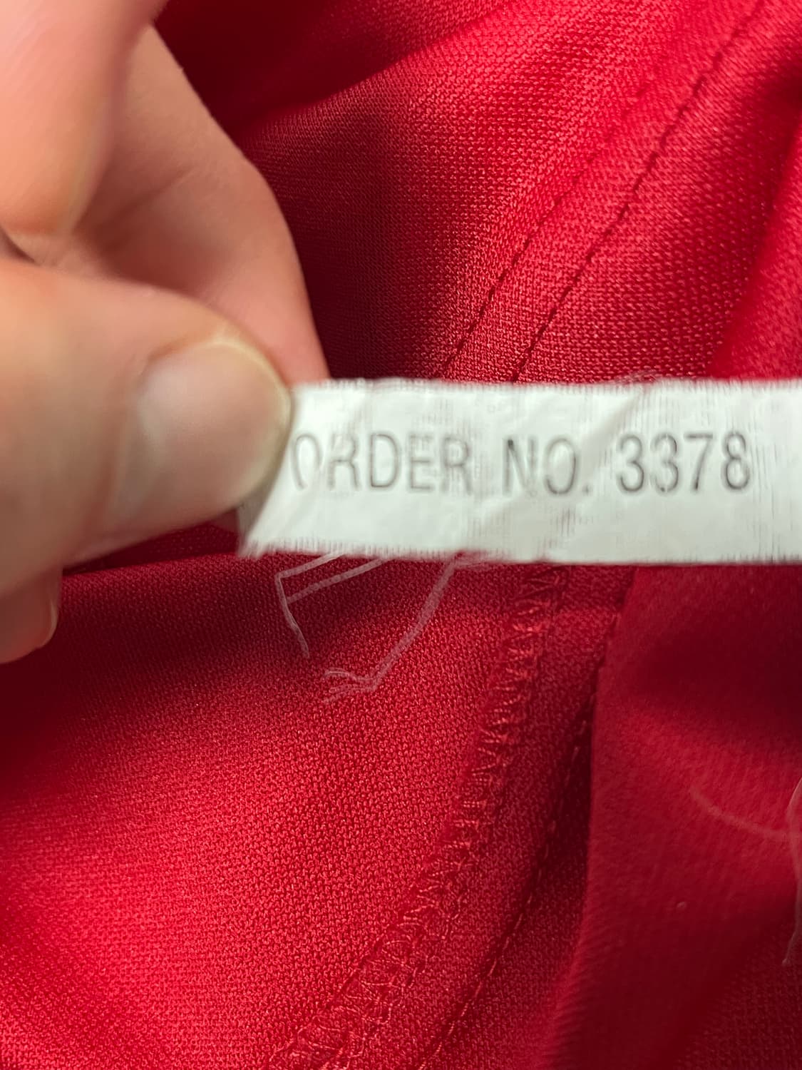 [XXL/빅사이즈] 엄브로 프로 트레이닝 웜업 롱슬리브 탑 레드/네이비 상품이미지5