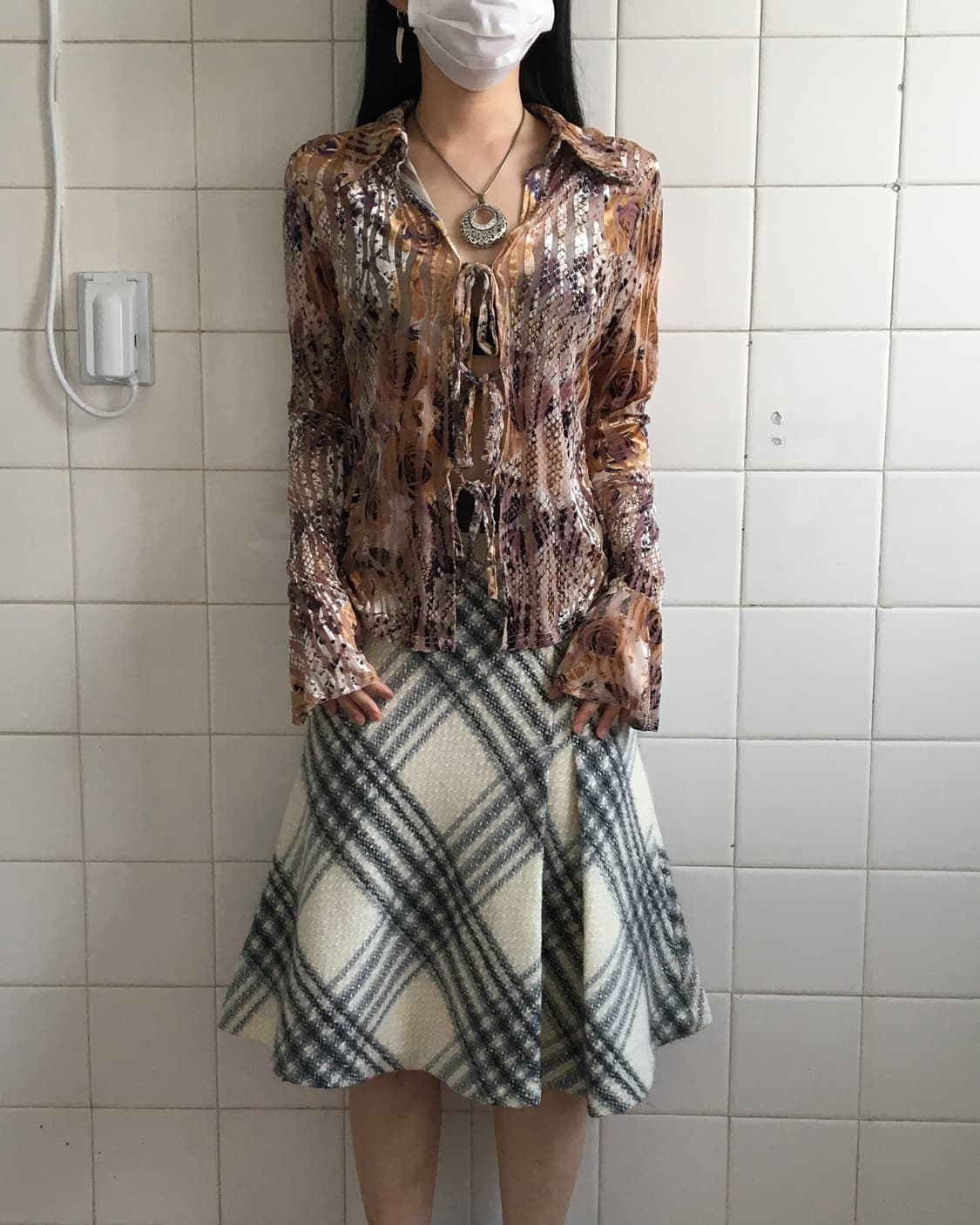 Pattern shirt 상품이미지1