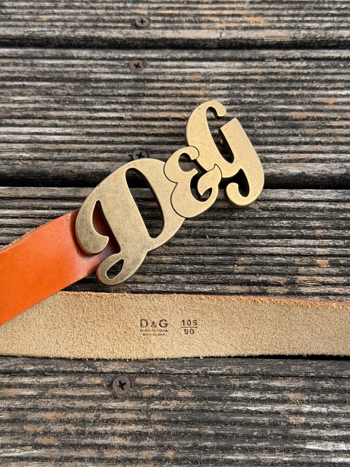 돌체앤가바나 레더 벨트 상품이미지4