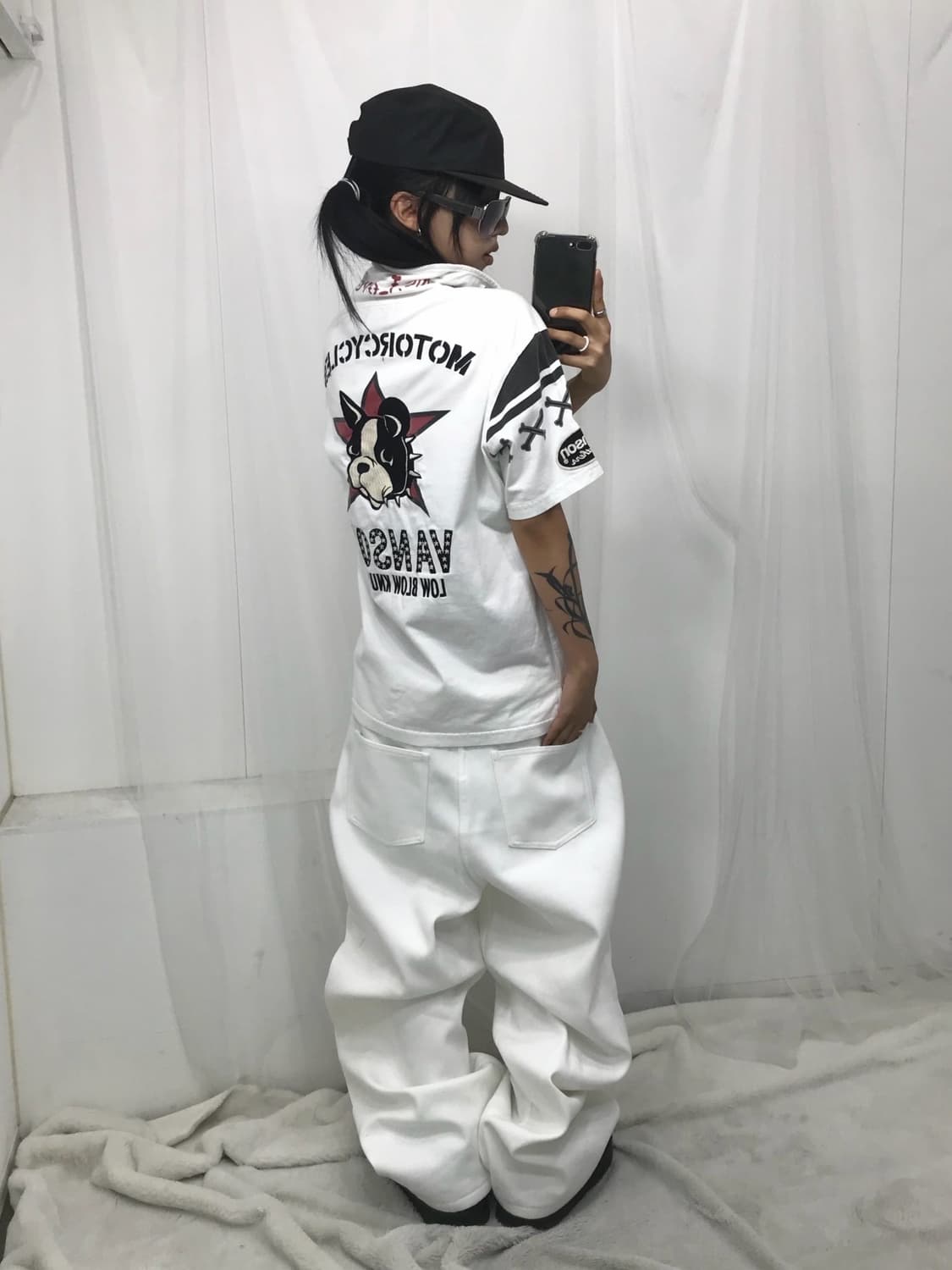 ☠️ 밴슨 자수패치 피케 반팔 티셔츠 ☠️ 상품이미지7