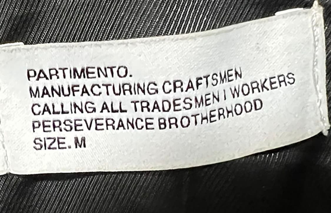 파르티멘토 남자 오버자켓 비건레더 블랙 춘추 캐주얼 L 100-105 상품이미지3