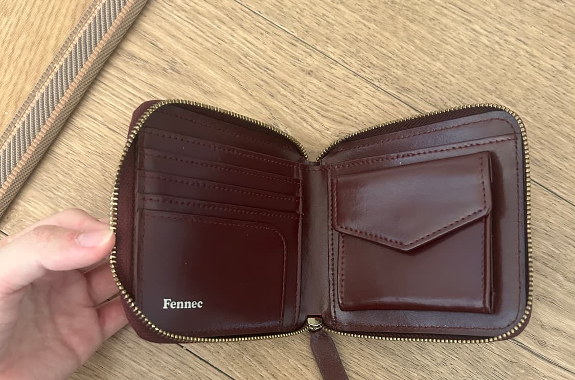 Fennec 지갑 브라운 와인 컬러 상품이미지3