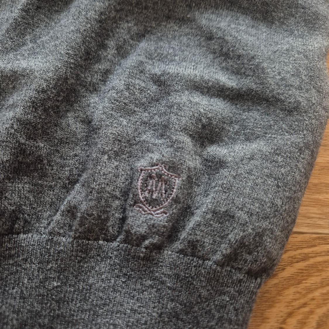 마시모두띠 캐시미어 혼방 니트 그레이 L 상품이미지4