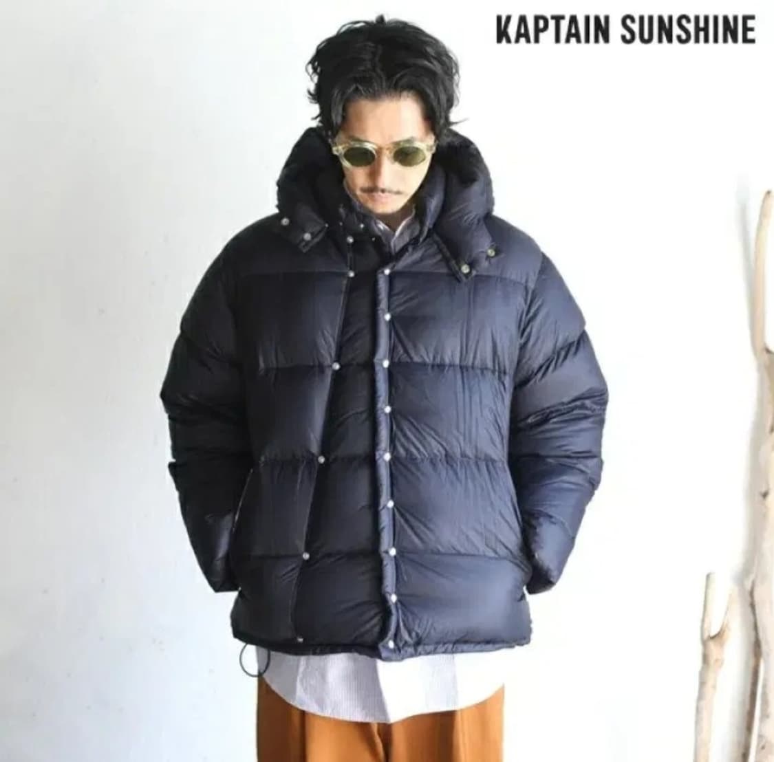 캡틴선샤인 23AW 몽블랑 패딩 네이비 38 상품이미지1