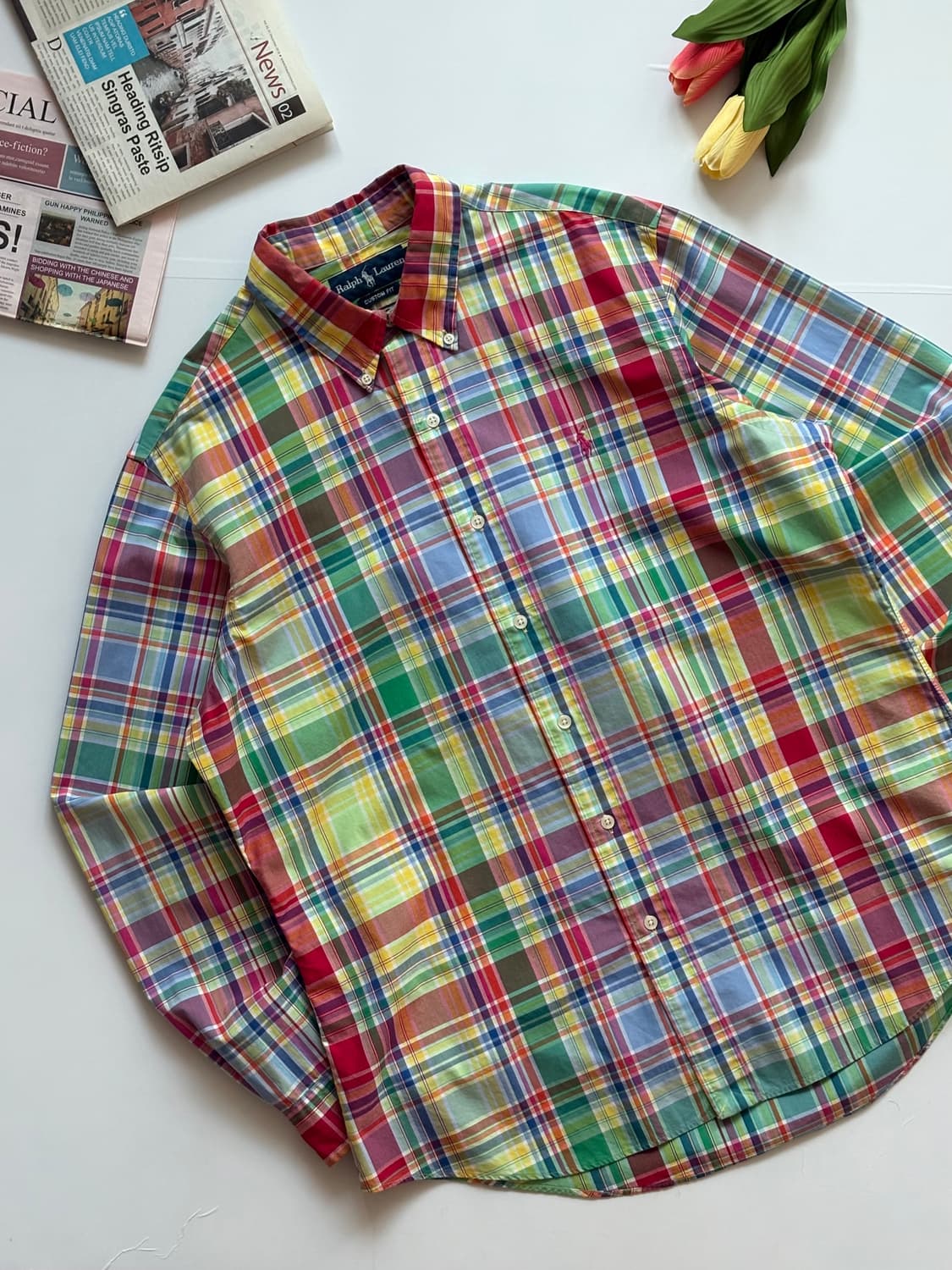 Polo 폴로랄프로렌 멀티 체크 셔츠 상품이미지1