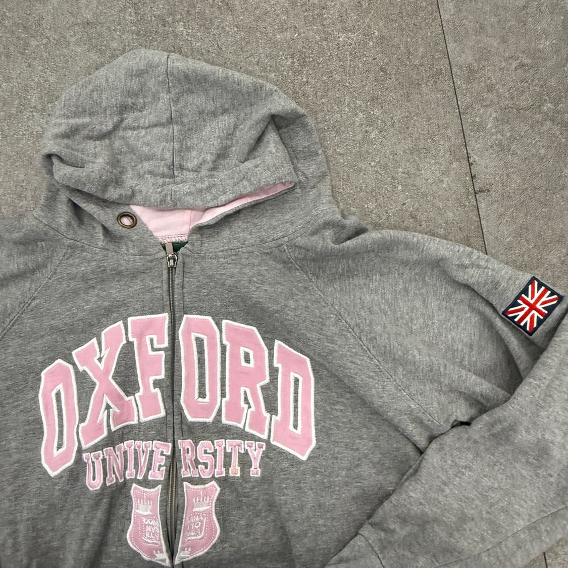 옥스퍼드 유니버시티 집업 후드 상품이미지7
