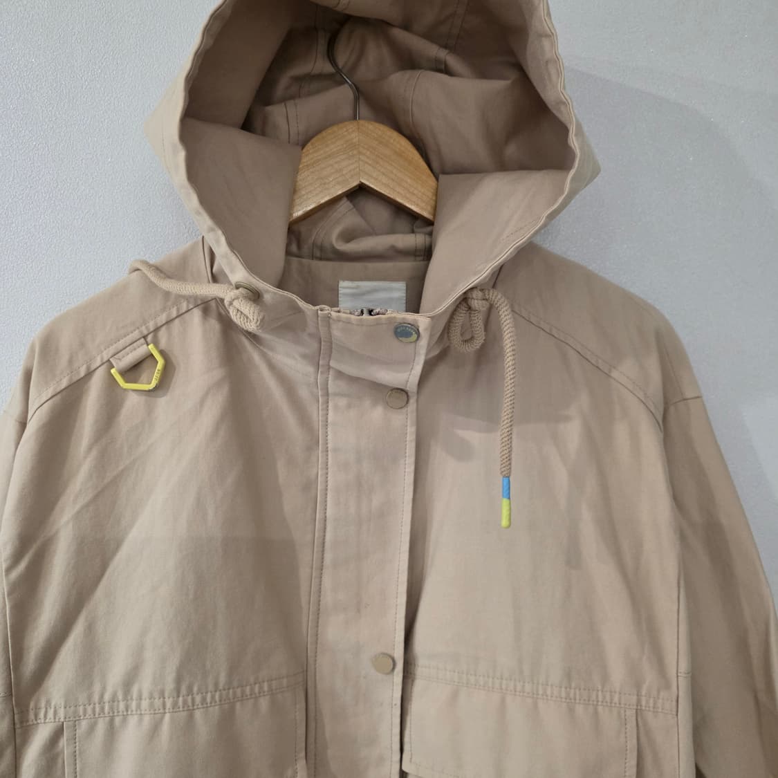 JUCY JUDY 베이지 후드 야상 점퍼 80 상품이미지3