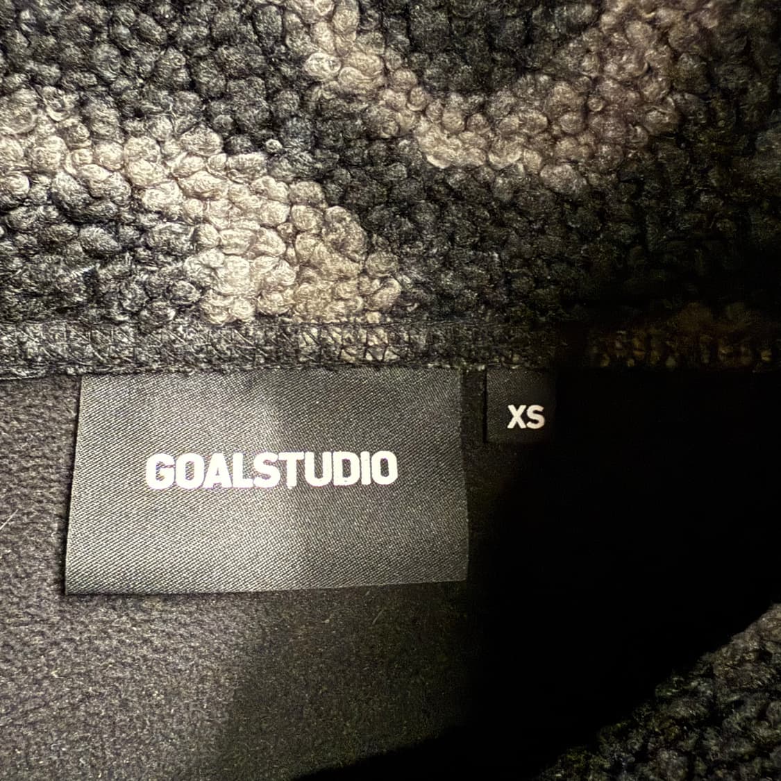 [정품/XS] 골스튜디오 패턴 플리스 집업 b8 상품이미지6